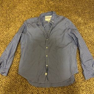 Frank & Eileen EILEEN blue button down shirt size Large